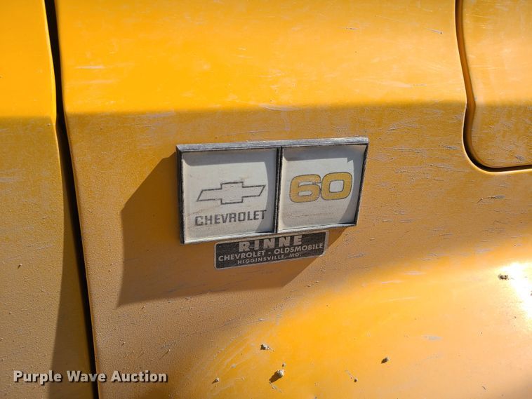 image for item DN6159 1987 Chevrolet C60  dump truck