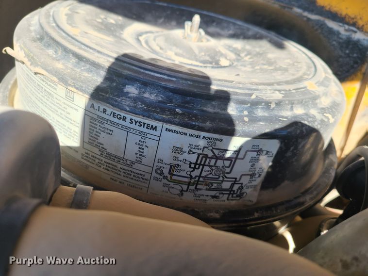 image for item DN6159 1987 Chevrolet C60  dump truck