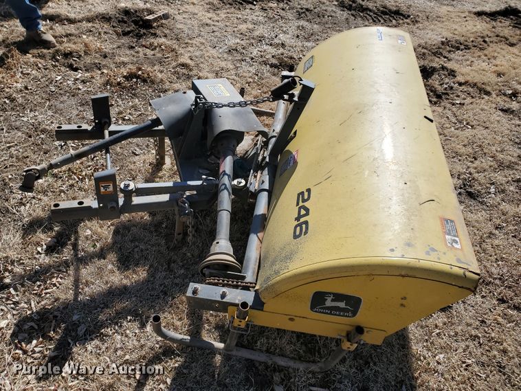 image for item EY9666 John Deere 246 5'W broom