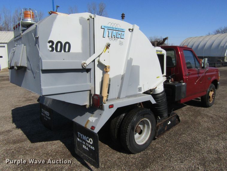 image for item GC9833 1997 Ford F350  street sweeper truck