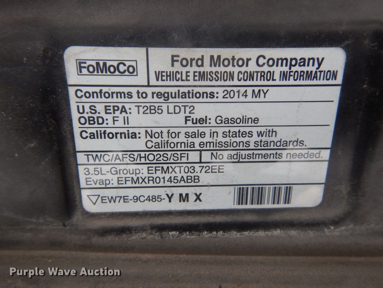 image for item GT9562 2014 Ford Edge SEL  SUV