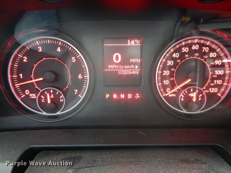 image for item GT9563 2016 Dodge Ram 1500  Crew Cab pickup truck