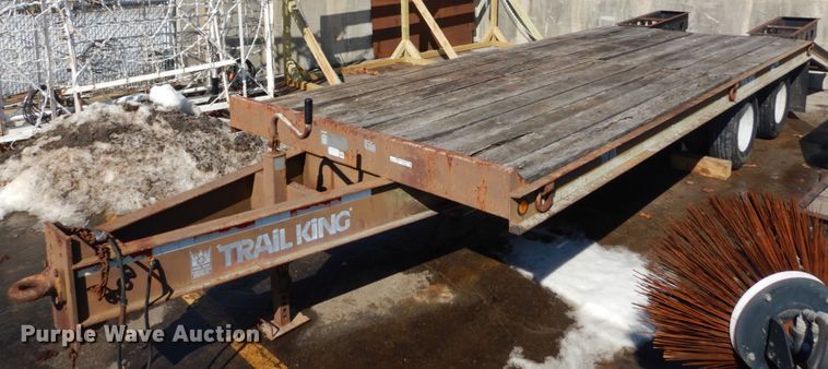 image for item GT9569 1995 Trailer King TK18  equipment trailer