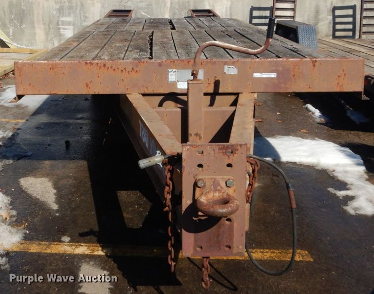 image for item GT9569 1995 Trailer King TK18  equipment trailer