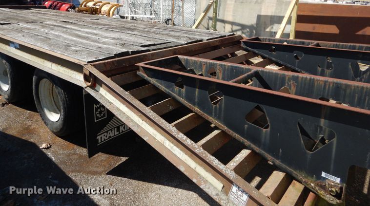 image for item GT9569 1995 Trailer King TK18  equipment trailer