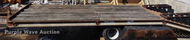 image for item GT9569 1995 Trailer King TK18  equipment trailer