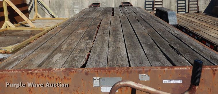 image for item GT9569 1995 Trailer King TK18  equipment trailer