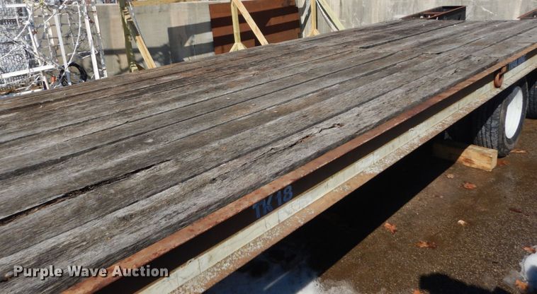 image for item GT9569 1995 Trailer King TK18  equipment trailer