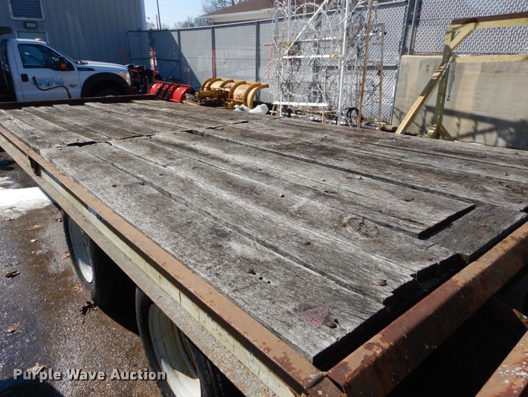 image for item GT9569 1995 Trailer King TK18  equipment trailer