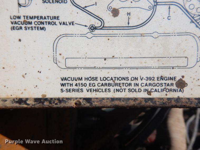 image for item GT9581 1984 International S1700  dump truck