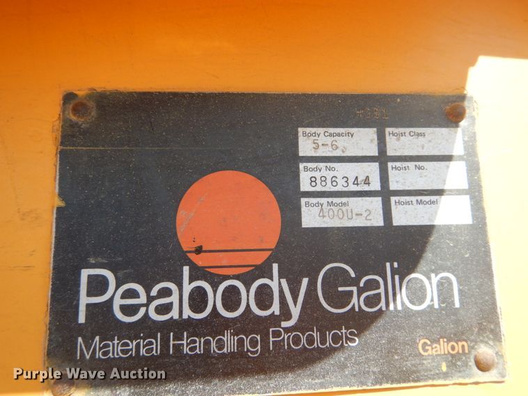 image for item GT9581 1984 International S1700  dump truck