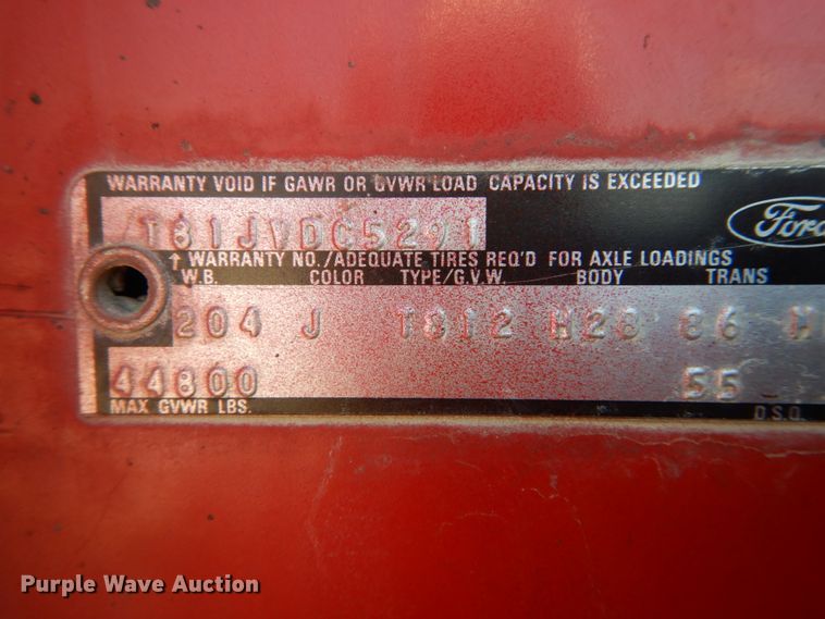 image for item GT9583 1978 Ford 800  dump truck