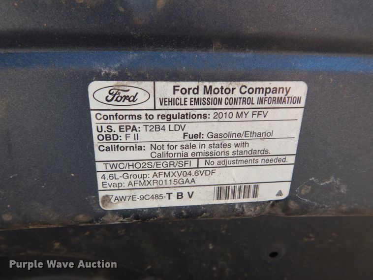 image for item GT9588 2010 Ford Crown Victoria Police Interceptor