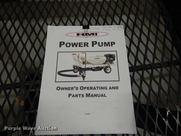 image for item GT9593 HMI Power Pump concrete pump