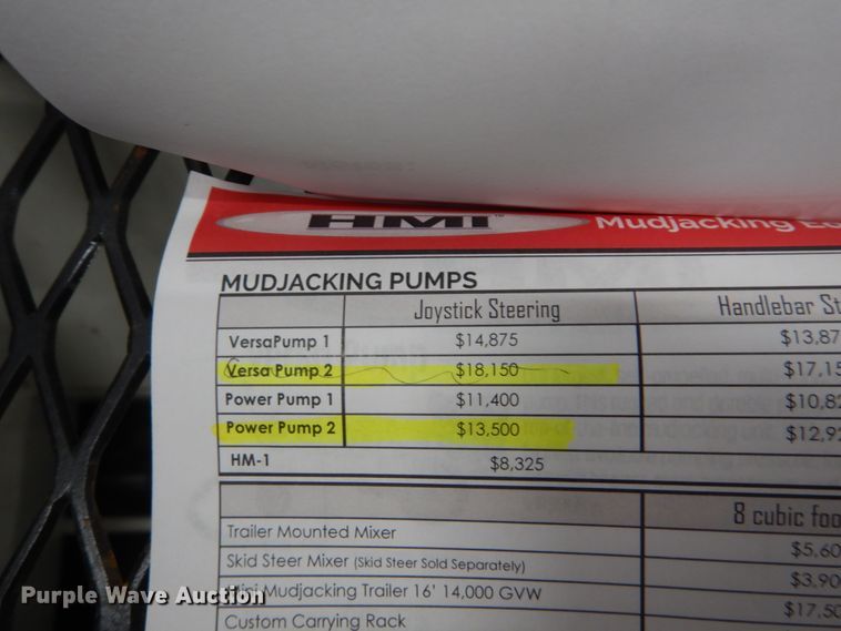 image for item GT9593 HMI Power Pump concrete pump