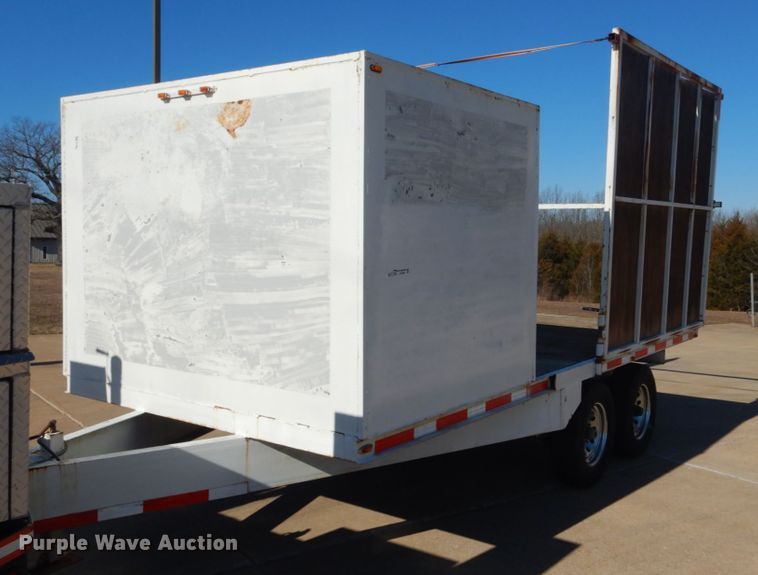 image for item GT9606 2006  shop built utility trailer