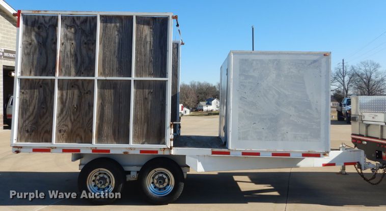 image for item GT9606 2006  shop built utility trailer