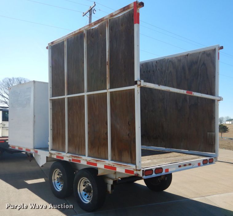 image for item GT9606 2006  shop built utility trailer
