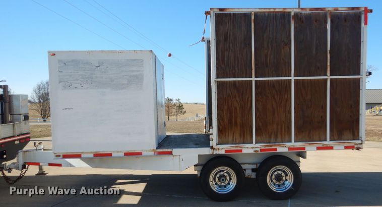 image for item GT9606 2006  shop built utility trailer