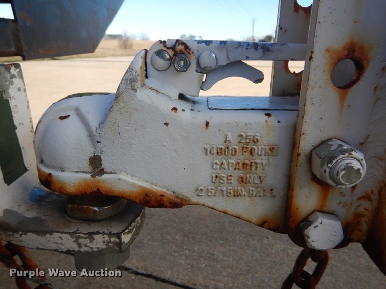 image for item GT9606 2006  shop built utility trailer