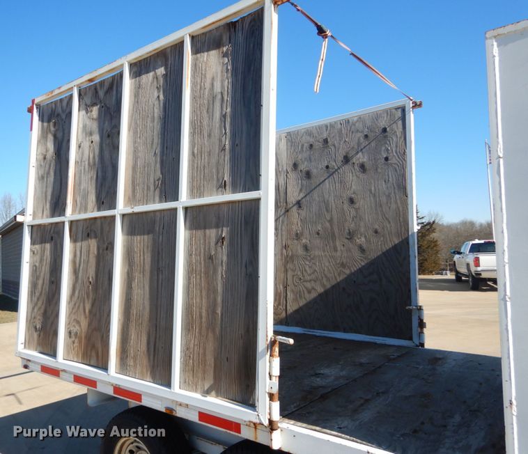 image for item GT9606 2006  shop built utility trailer