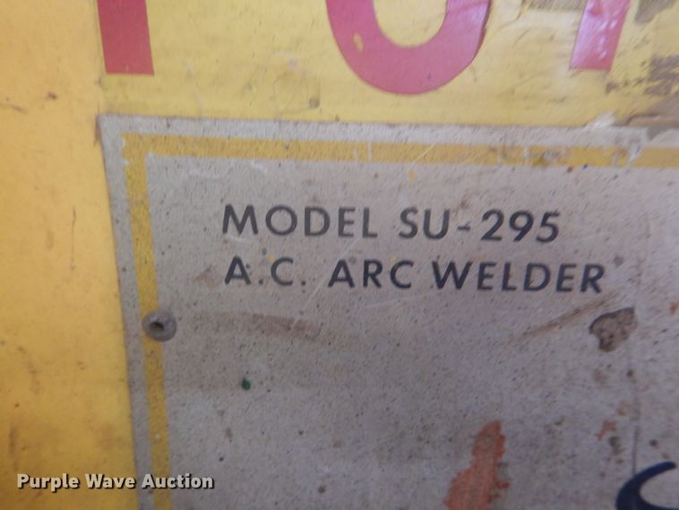 image for item GT9610 Sureweld SU-295 AC arc welder