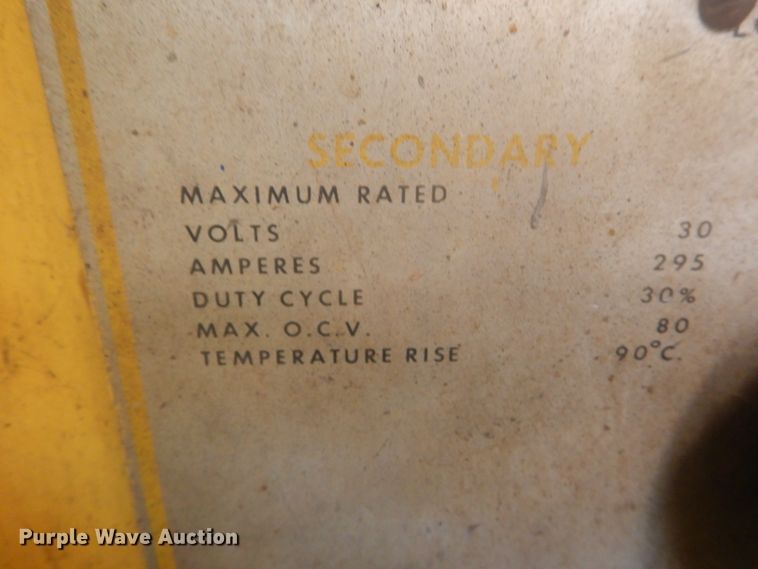 image for item GT9610 Sureweld SU-295 AC arc welder