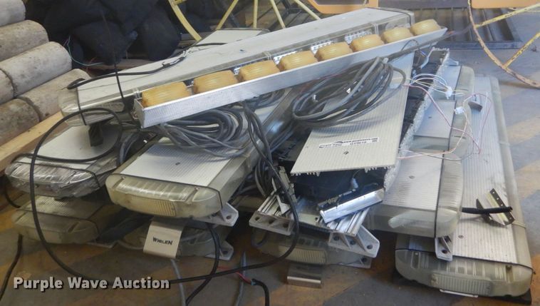 image for item GT9618 Approximately 10 Whelen light bars