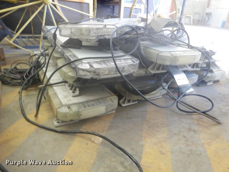 image for item GT9618 Approximately 10 Whelen light bars