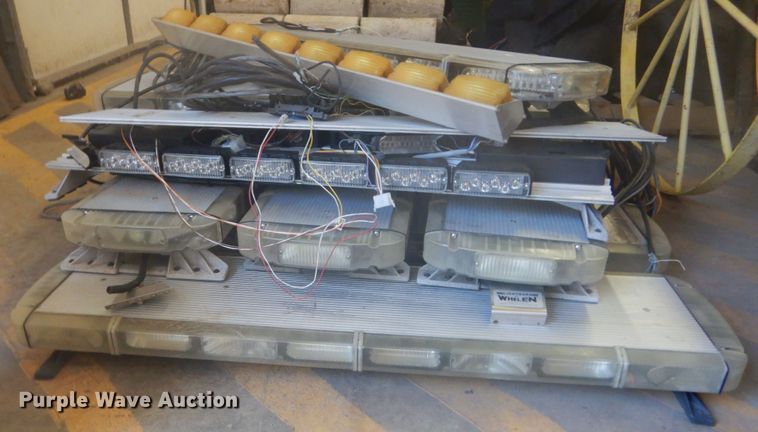 image for item GT9618 Approximately 10 Whelen light bars