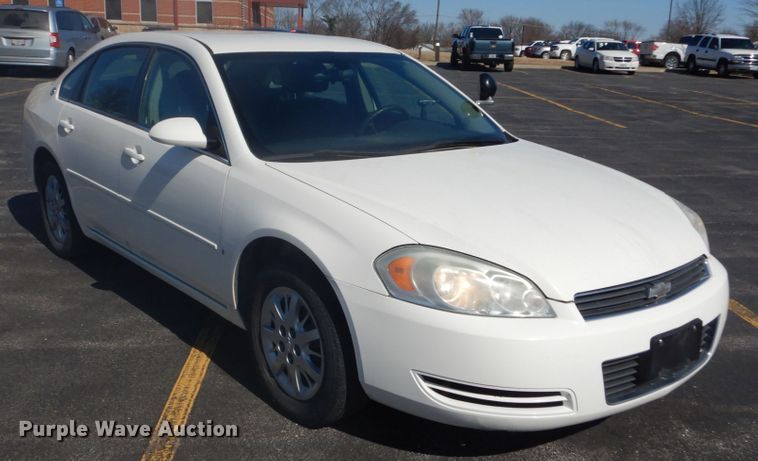 image for item GT9620 2007 Chevrolet Impala Police Cruiser