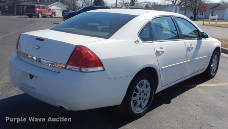 image for item GT9620 2007 Chevrolet Impala Police Cruiser