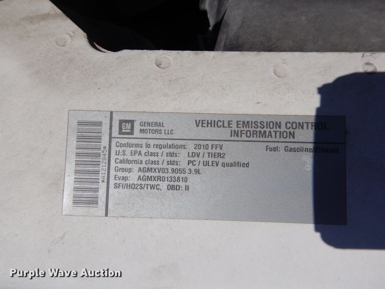 image for item GT9622 2010 Chevrolet Impala Police Cruiser