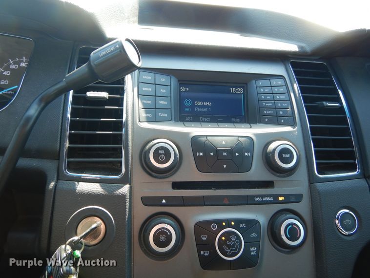 image for item GT9623 2016 Ford Taurus Police Interceptor