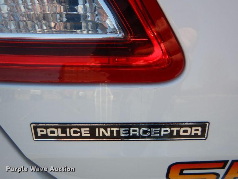 image for item GT9623 2016 Ford Taurus Police Interceptor