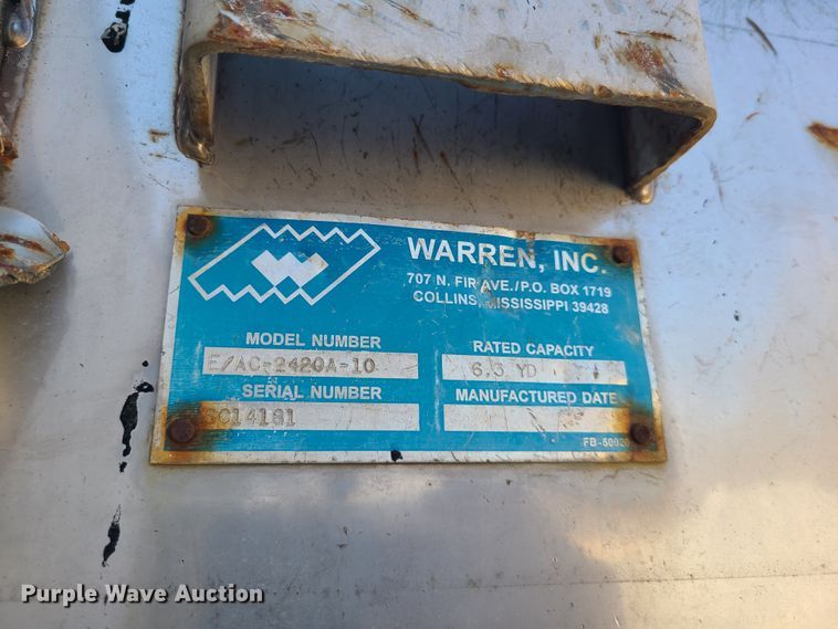 image for item H1851 Warren stainless steel spreader