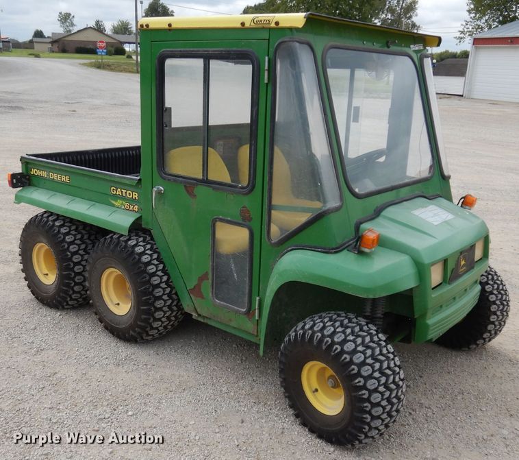 image for item HD9403 1999 John Deere 6X4 Gator  utility vehicle