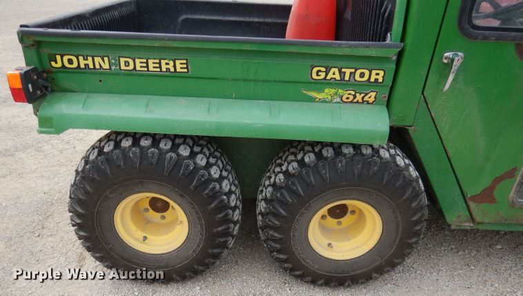 image for item HD9403 1999 John Deere 6X4 Gator  utility vehicle