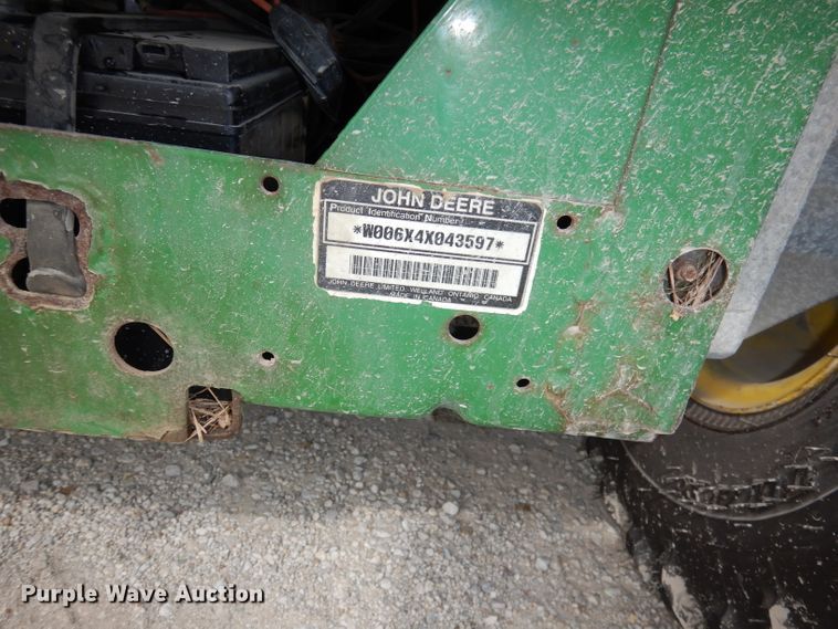 image for item HD9403 1999 John Deere 6X4 Gator  utility vehicle