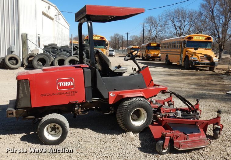 image for item HD9696 2003 Toro Groundmaster 4100D  lawn mower