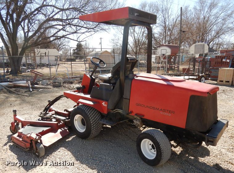 image for item HD9696 2003 Toro Groundmaster 4100D  lawn mower