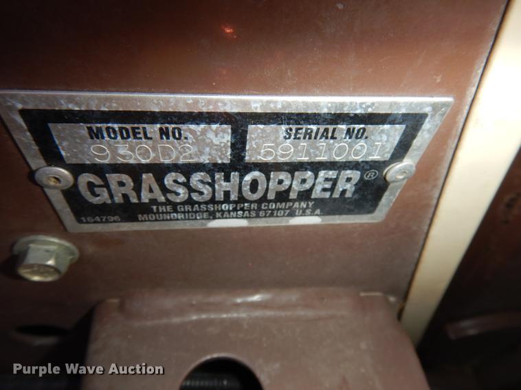 image for item HD9697 Grasshopper 930D2  ZTR lawn mower