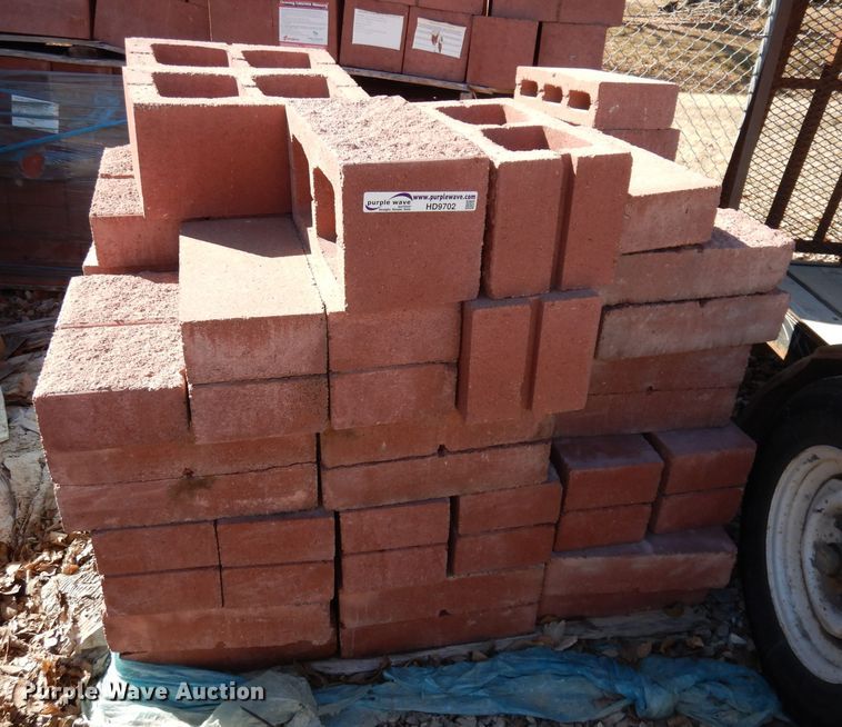 image for item HD9702 Approximately 1,200 concrete blocks and pavers