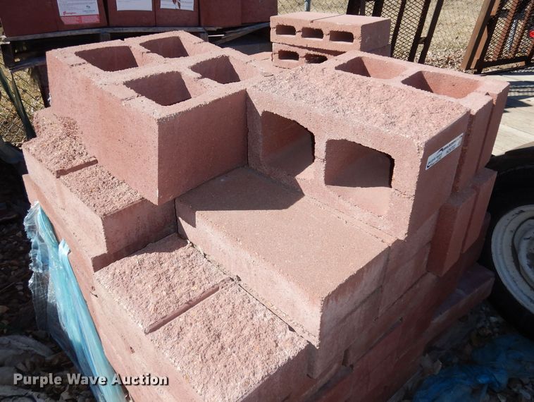 image for item HD9702 Approximately 1,200 concrete blocks and pavers