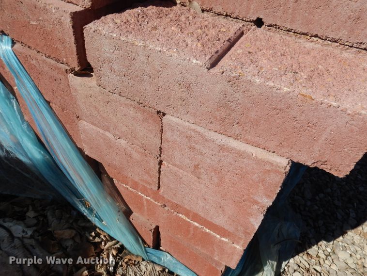 image for item HD9702 Approximately 1,200 concrete blocks and pavers