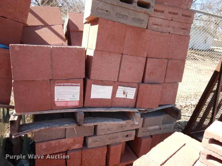image for item HD9702 Approximately 1,200 concrete blocks and pavers