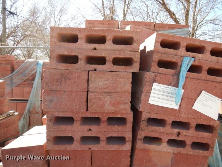 image for item HD9702 Approximately 1,200 concrete blocks and pavers