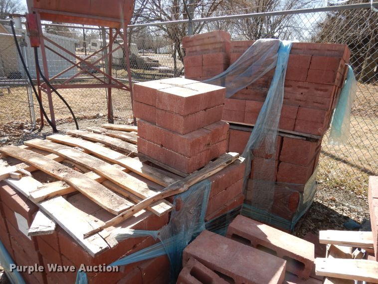 image for item HD9702 Approximately 1,200 concrete blocks and pavers