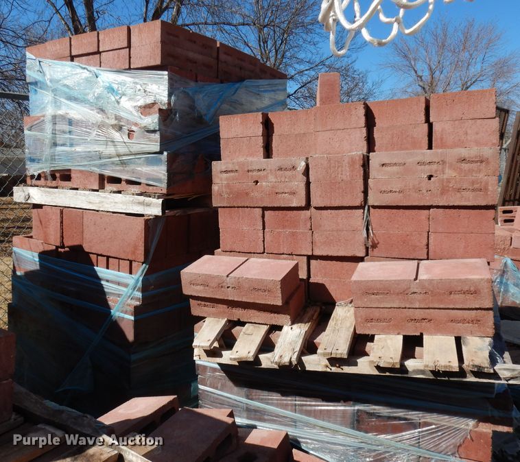 image for item HD9702 Approximately 1,200 concrete blocks and pavers