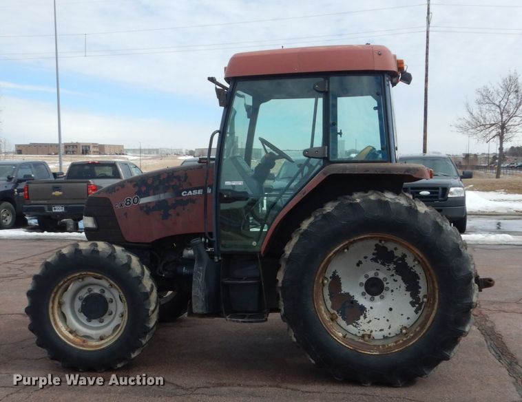 image for item HS9952 2000 Case IH CX80  MFWD tractor